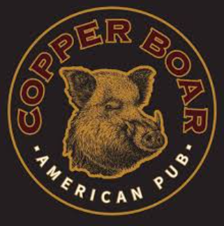 Copper Boar Logo round